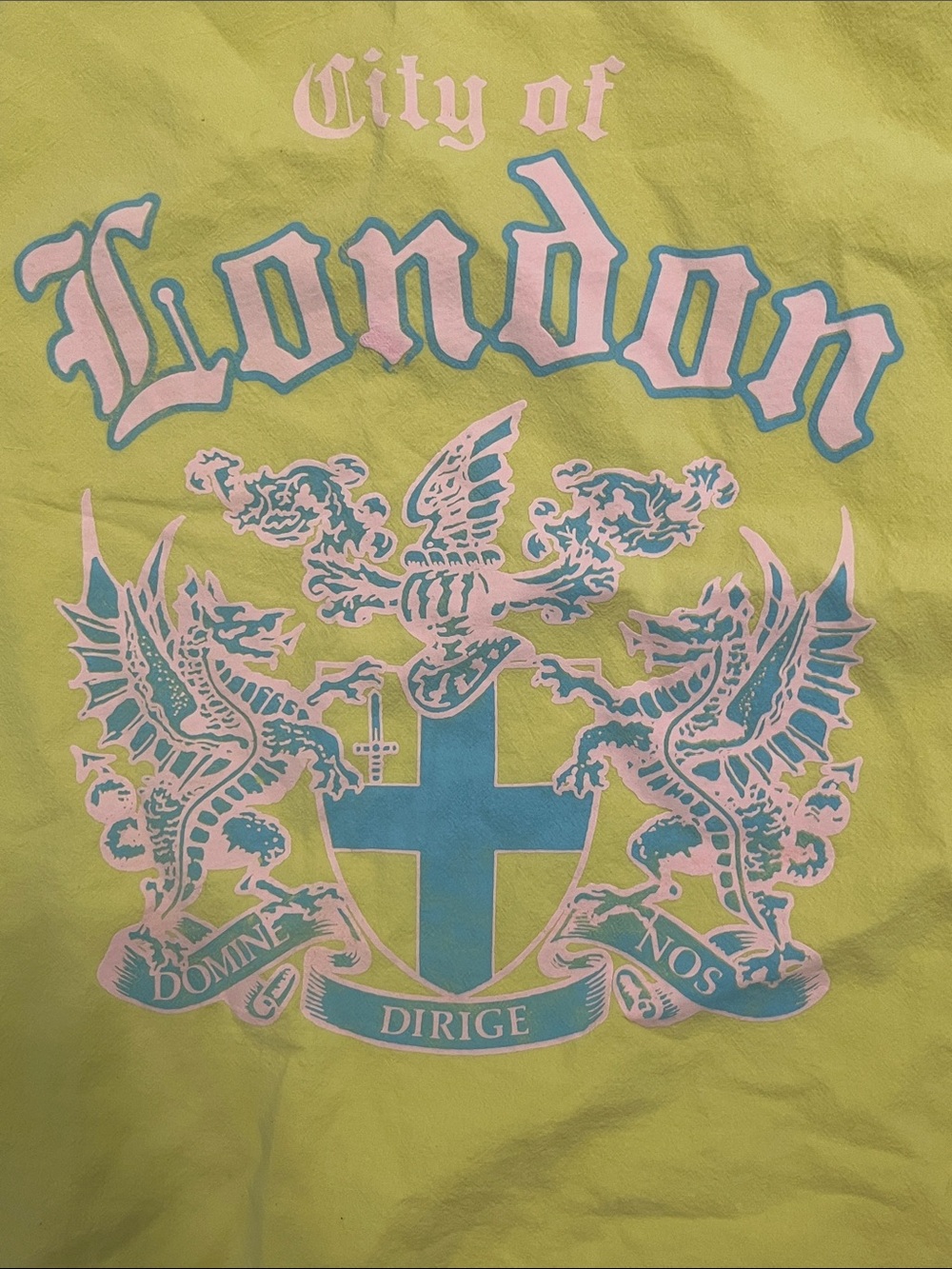 City of London Graphic Tee - Yellow Short Sleeve - Picture 7 of 11